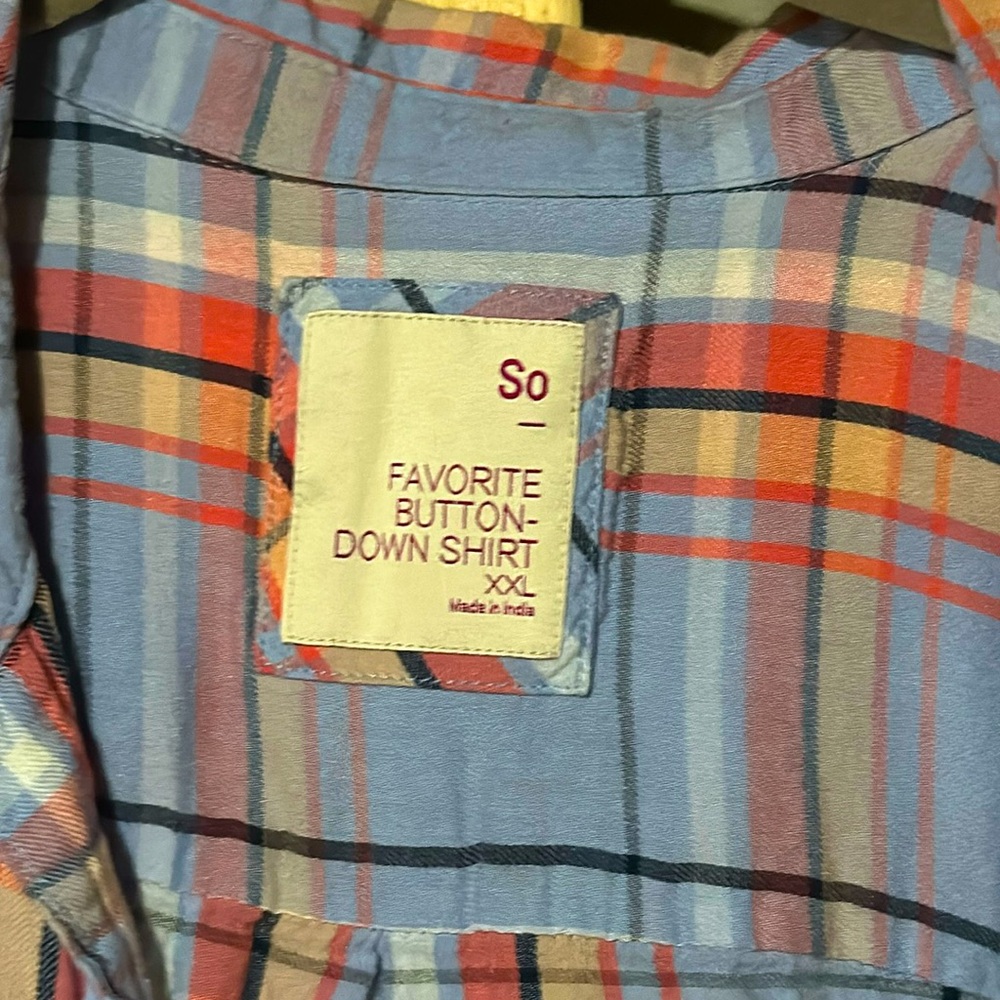 Flannel Favorite Button down - Picture 2 of 3